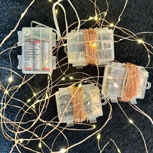 Four 10 Meter Fairy Light Strings